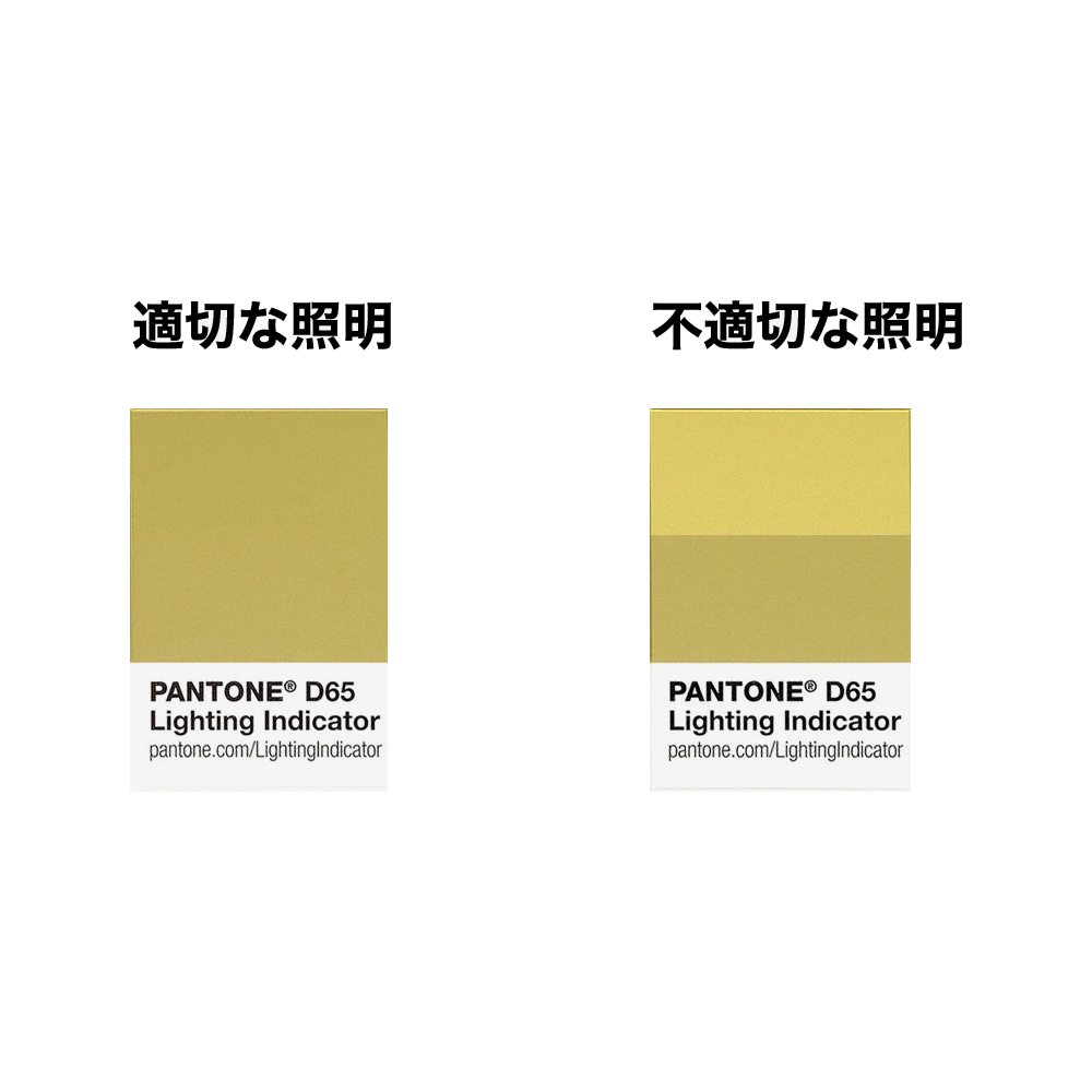 PANTONE ライティング・インディケーター・ステッカー D65